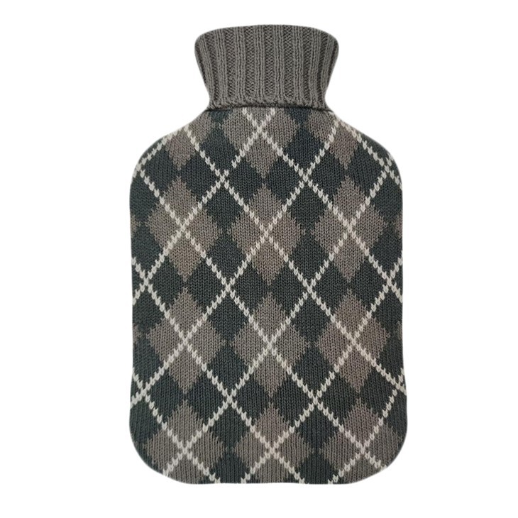 hot and cold water bottle knitted covers